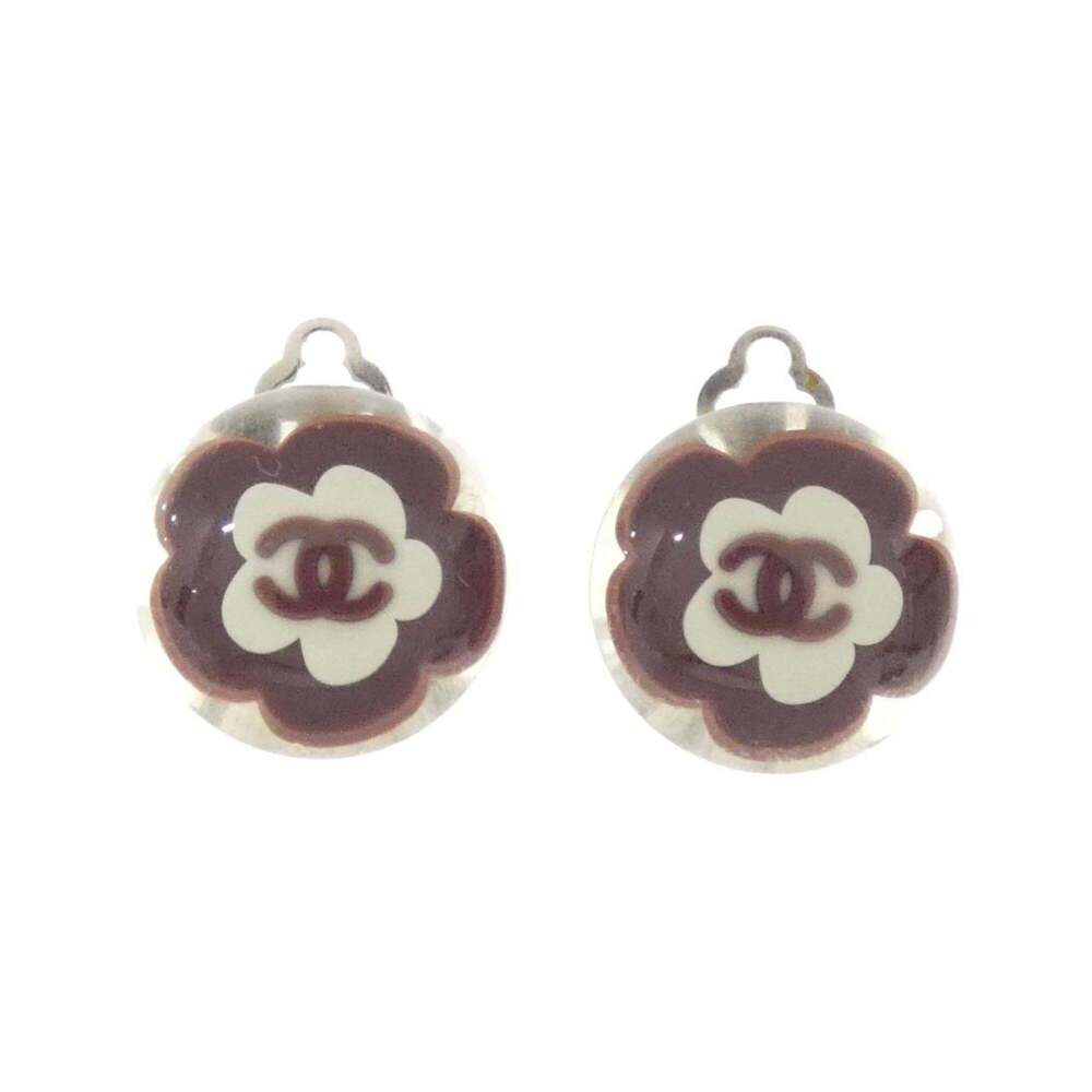 CHANEL Authentic Brown Earrings - Picture 1 of 4